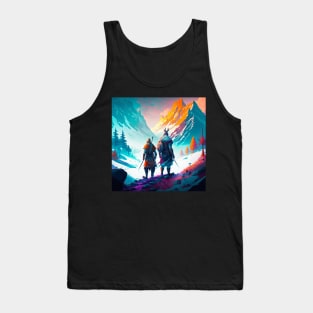 Valheim Inspired Into the Snow We Go Tank Top